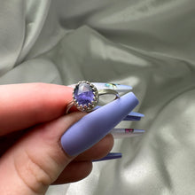 Load image into Gallery viewer, Size 8 Iolite Sterling Silver Ring
