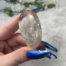 Load image into Gallery viewer, Clear Quartz Palmstone “G”
