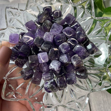 Load image into Gallery viewer, (1) Amethyst Mini Cube
