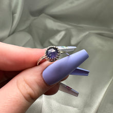 Load image into Gallery viewer, Size 10 Iolite Sterling Silver Ring
