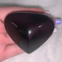 Load image into Gallery viewer, Violet Flash Obsidian Heart “C”
