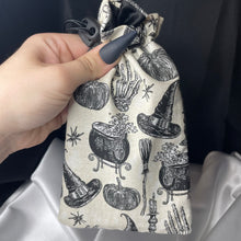 Load image into Gallery viewer, “Spooky Scary Skeleton” Tarot Card Bag
