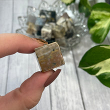 Load image into Gallery viewer, (1) Moss Agate Cube
