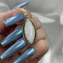 Load image into Gallery viewer, Sterling Silver and Moonstone Necklace
