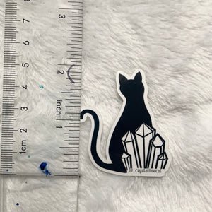 “Crystals and Cats” Sticker