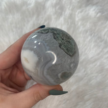 Load image into Gallery viewer, Moss Agate Sphere “B”
