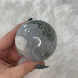 Moss Agate Sphere “B”