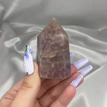 Load image into Gallery viewer, Lavender Rose Quartz Tower “D”
