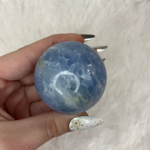 Blue Calcite Sphere “B”