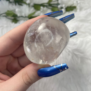 Clear Quartz Palmstone “F”