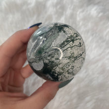 Load image into Gallery viewer, Moss Agate Sphere “D”
