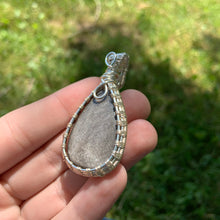 Load image into Gallery viewer, “Maeve” Wire Wrapped Crystal Pendant
