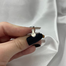 Load image into Gallery viewer, Size 7.5 Sterling Silver Potion Bottle Ring
