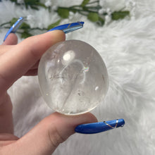 Load image into Gallery viewer, Clear Quartz Palmstone “F”
