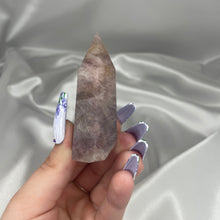Load image into Gallery viewer, Lavender Rose Quartz Tower “D”
